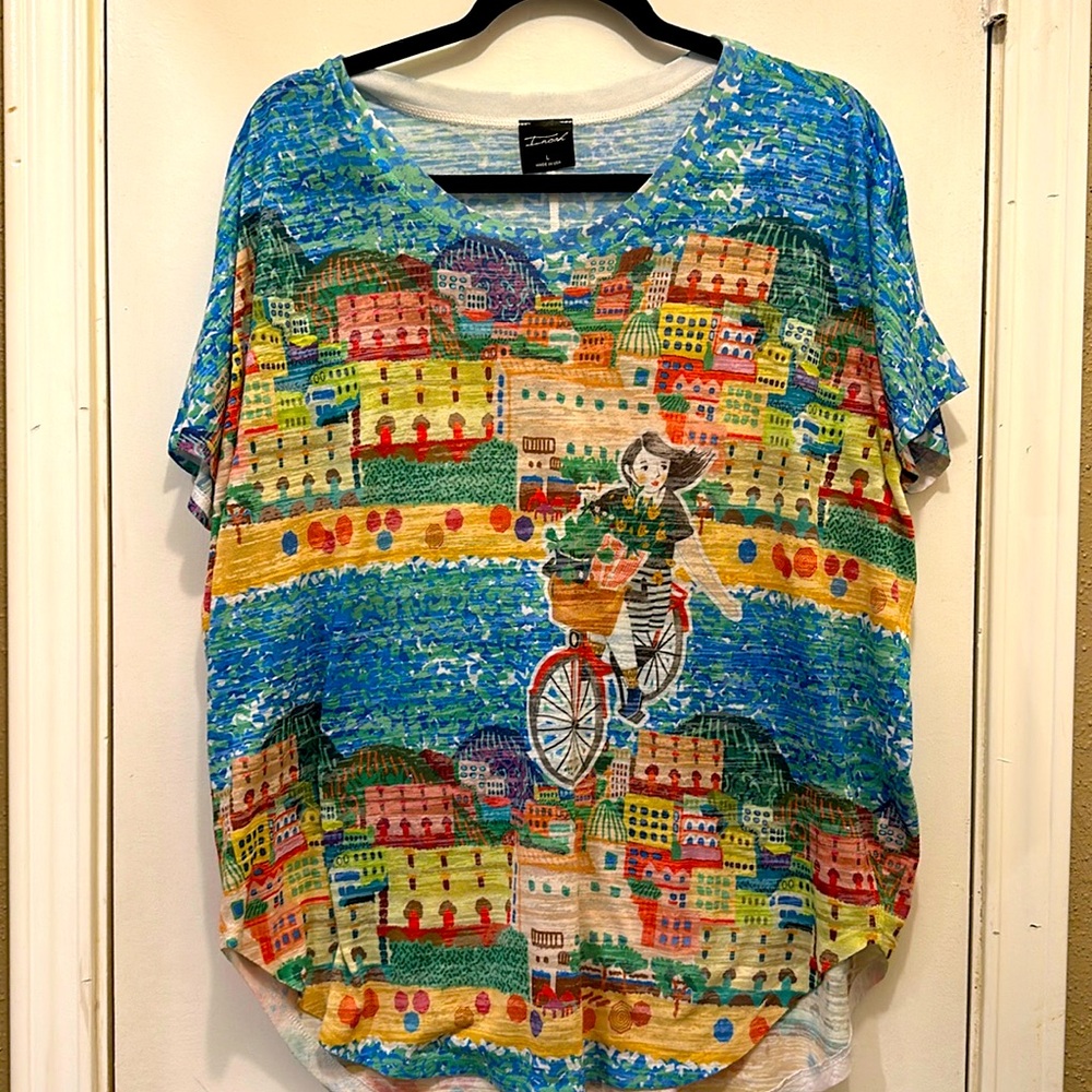 Inoah short sleeve tunic top